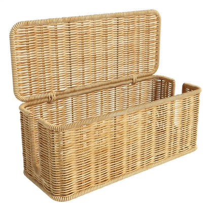 Handwoven Cable Management Box with Lid