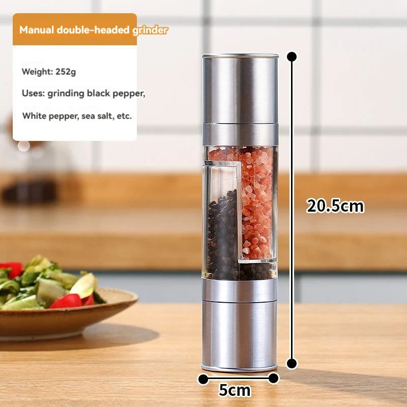 Manual Dual Salt and Pepper Mill