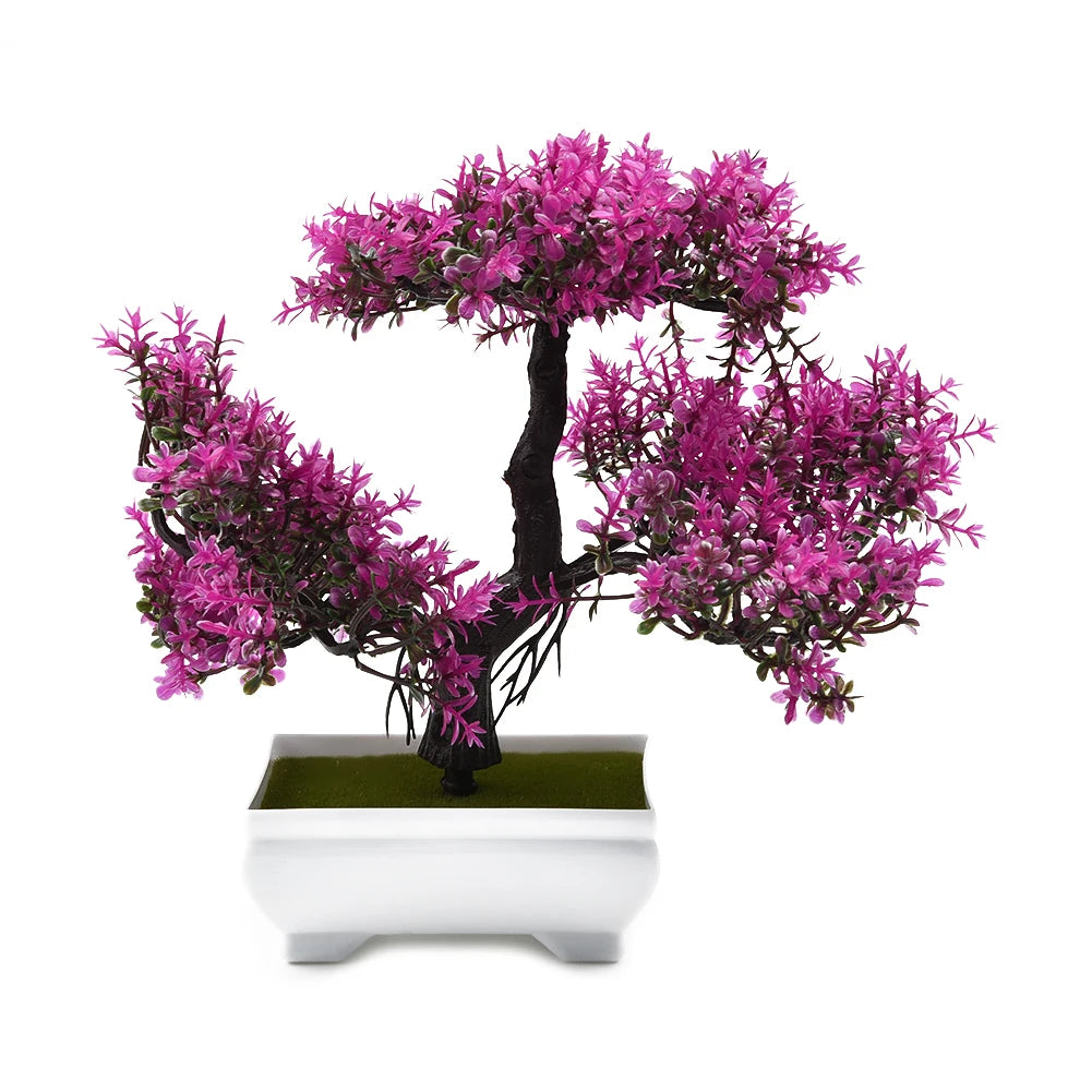 Artificial Bonsai Tree in Decorative Pot