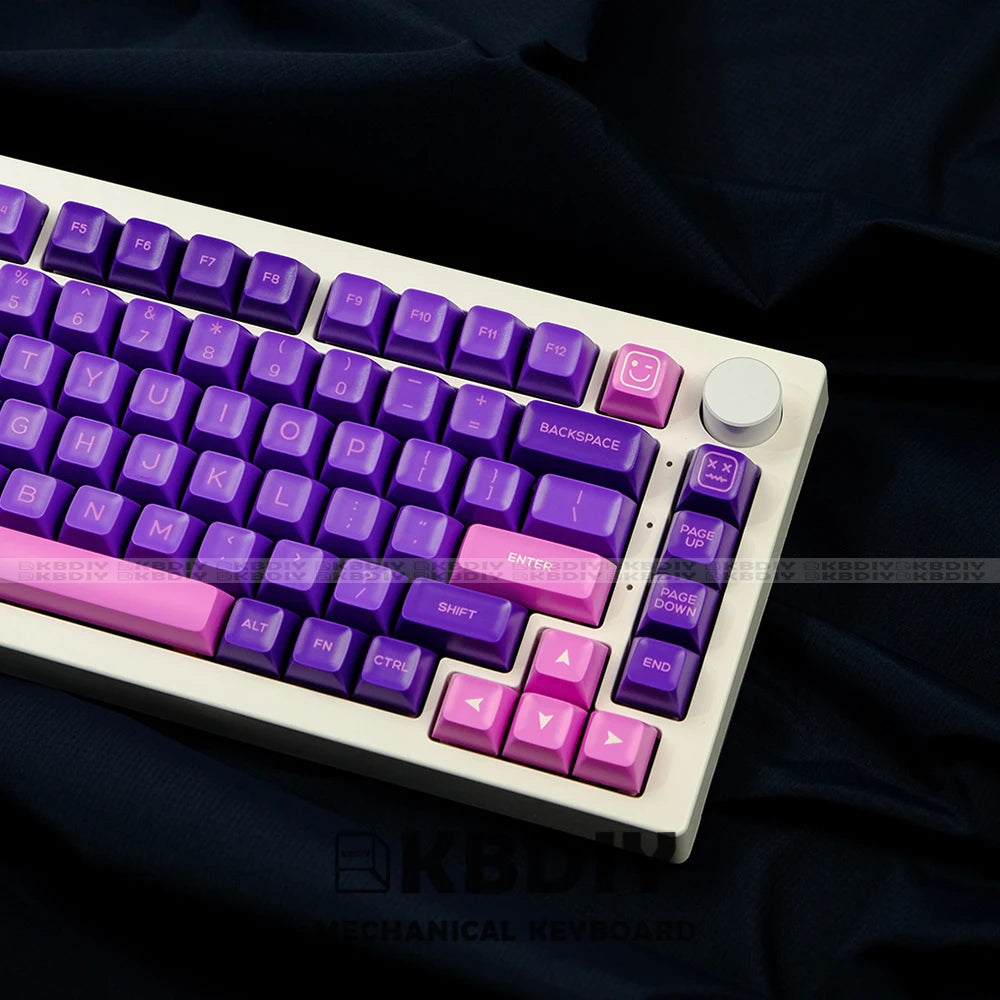 160-Key Double-Shot PBT SA Profile Keycaps for MX Mechanical Keyboards