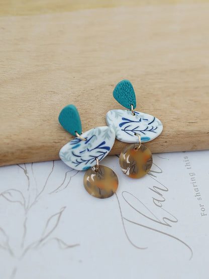 Bohemian Vintage Earthy Tone Earrings