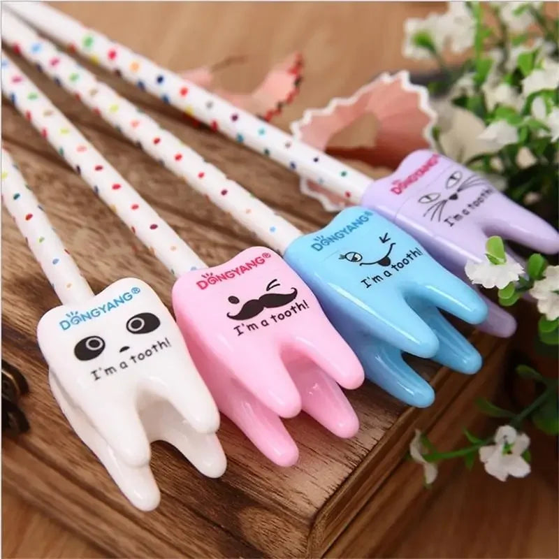 Cute Tooth-Shaped Pencil Sharpener