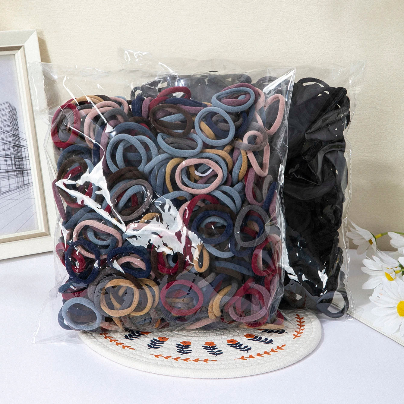 Colorful Elastic Hair Ties for Girls