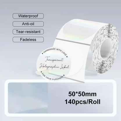 Transparent Thermal Label Roll
