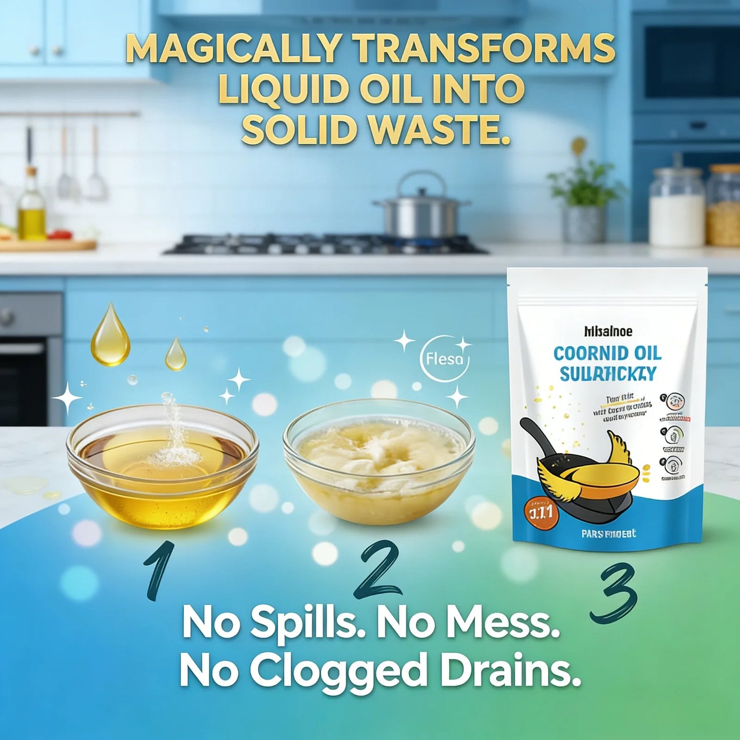 Cooking Oil Solidifier Powder