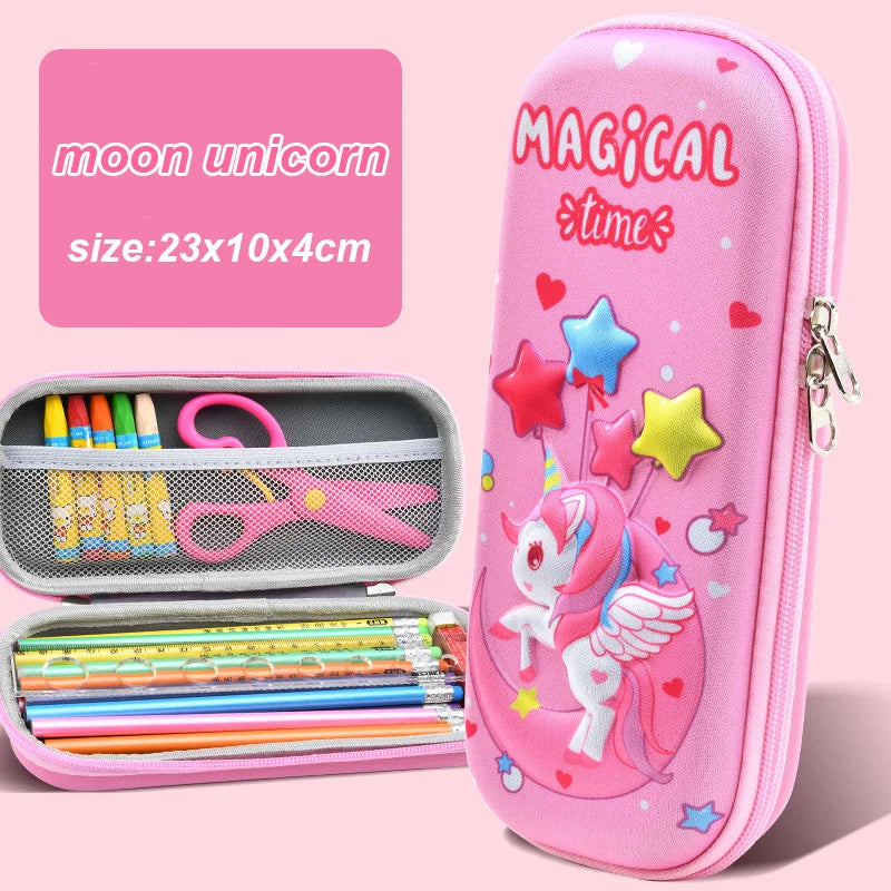 3D Kawaii Pencil Case