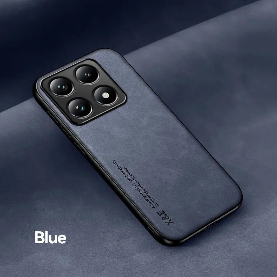 Luxury Leather Mobile Phone Case For Xiaomi