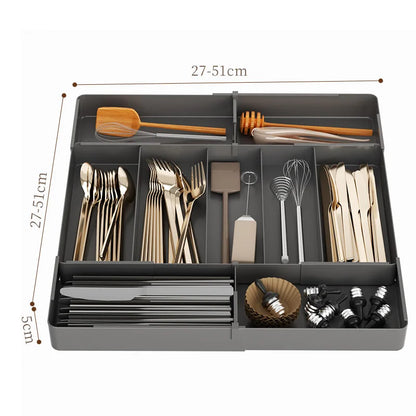 Expandable Silverware Drawer Organizer
