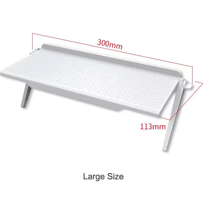 Adjustable Monitor Top Display Shelf