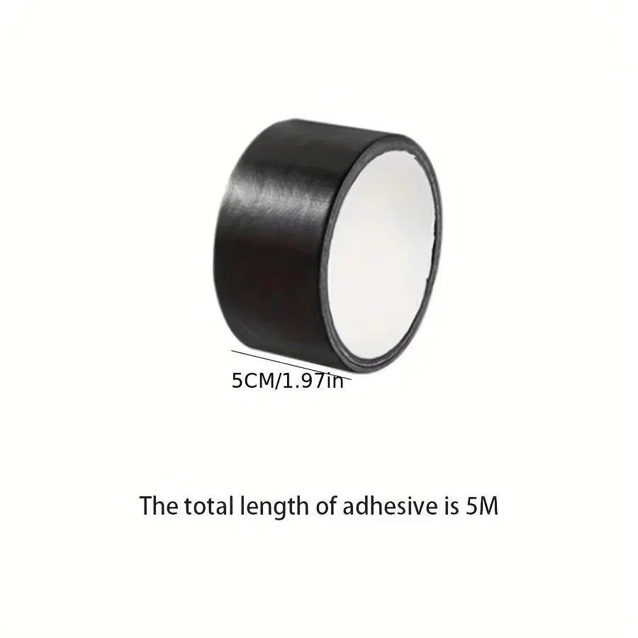 Black Leather Repair Tape – Strong Adhesive Fabric Patch
