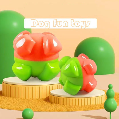 Interactive Rubber Squeaky Dog Toy