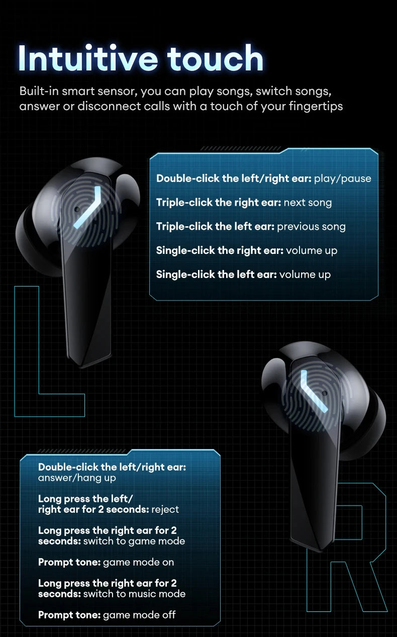 Lenovo XT53 Wireless Gaming Earbuds