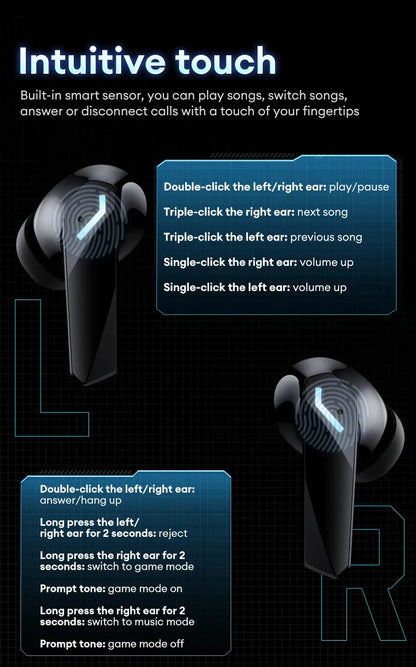 Lenovo XT53 Wireless Gaming Earbuds