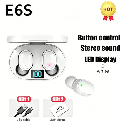 E6S Wireless Bluetooth Earbuds