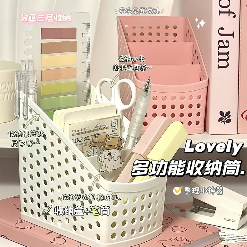 Desktop Stationery & Makeup Organizer