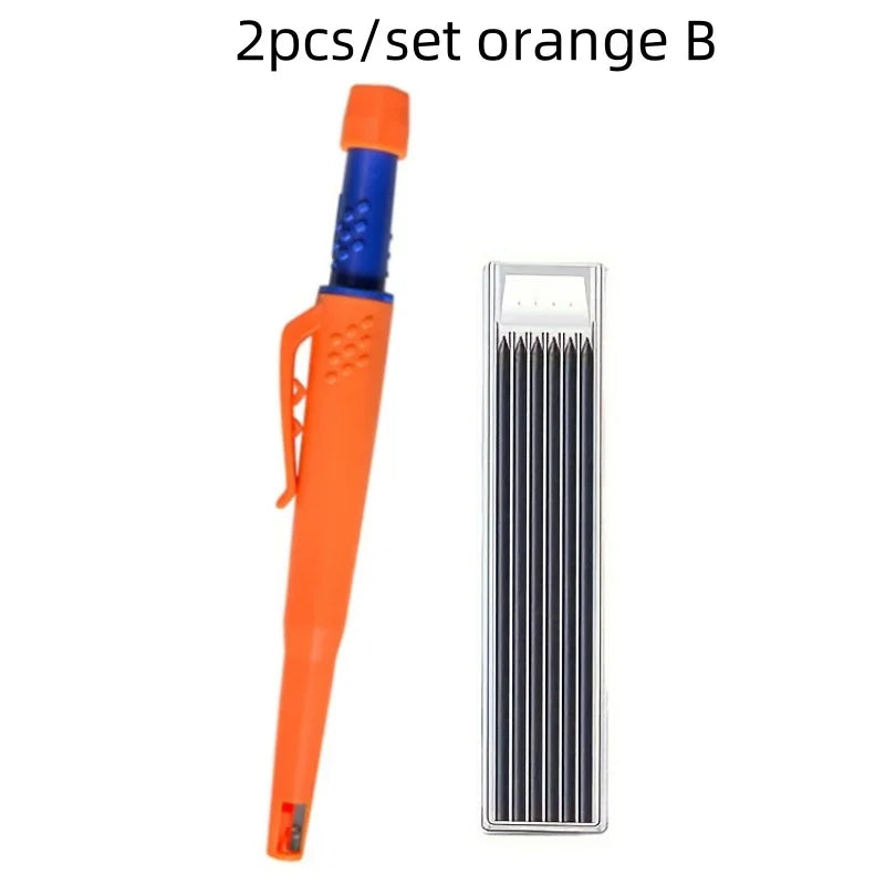 2.8mm Carpenter Mechanical Pencil Set with Sharpener