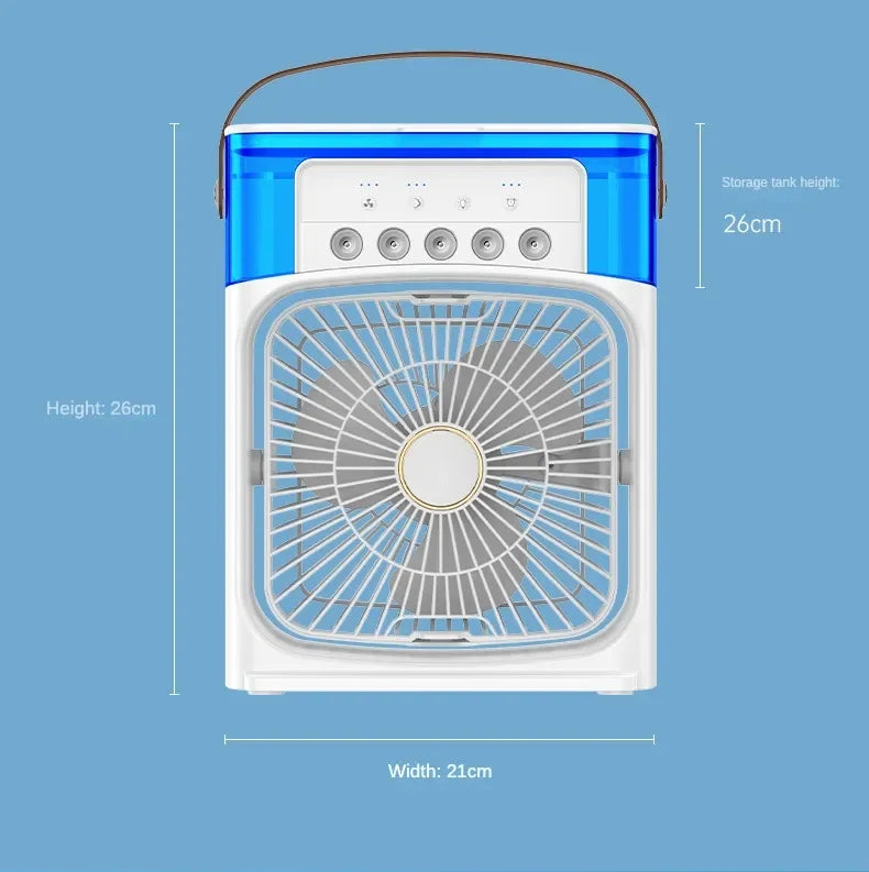Portable Humidifier Cooling Fan