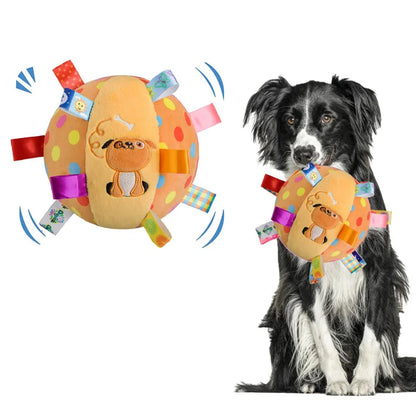 Plush Interactive Dog Vocal Toy Ball