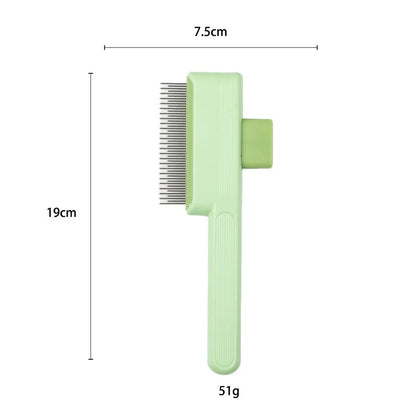 Self-Cleaning Pet Shedding Comb