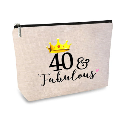 Birthday Cosmetic & Travel Toiletry Pouch for Women