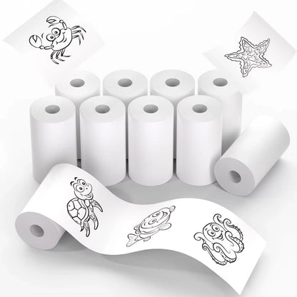 57 × 25mm Thermal Paper Rolls for Instant Print Kids Cameras