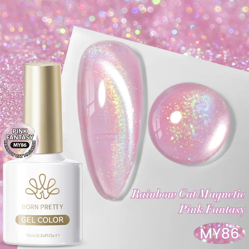BORN PRETTY 10ml Cat Magnetic Gel Nail Polish