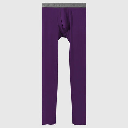 Men's Thermal Base Layer Pants with Support Pouch