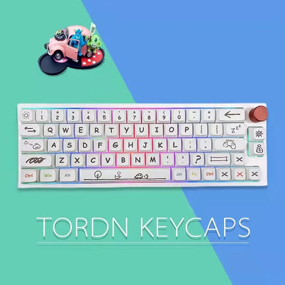126-Key Graffiti PBT Keycap Set