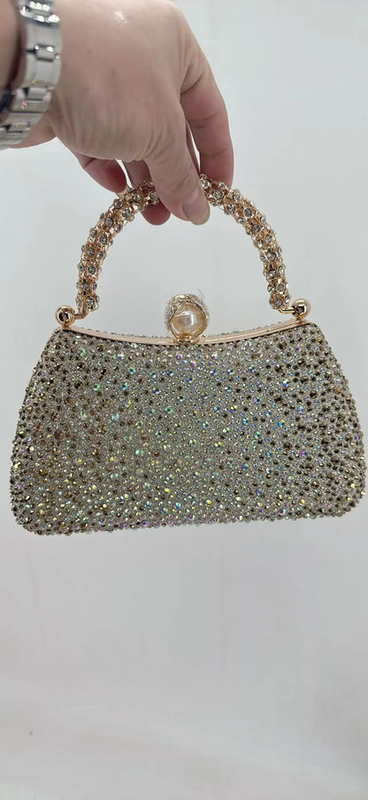 Crystal Embellished Evening Handbag
