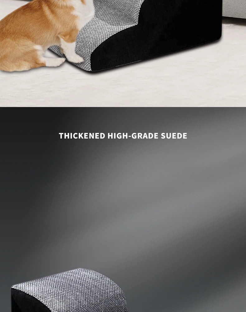 Memory Foam Pet Stairs Ramp