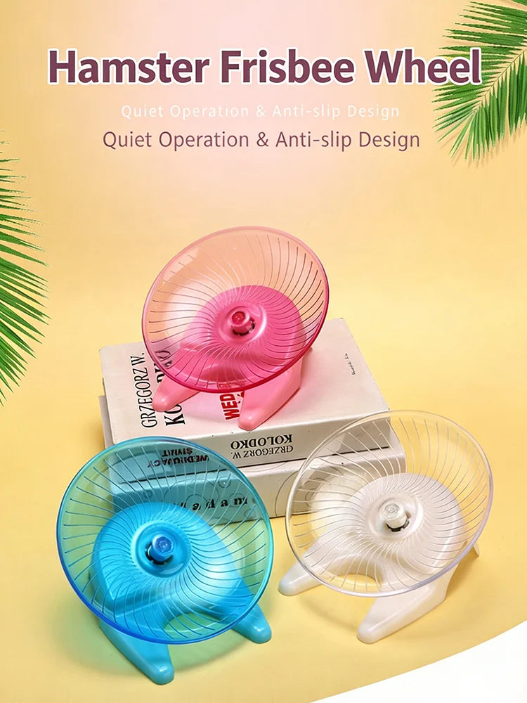 Silent Flying Saucer Hamster Exercise Wheel