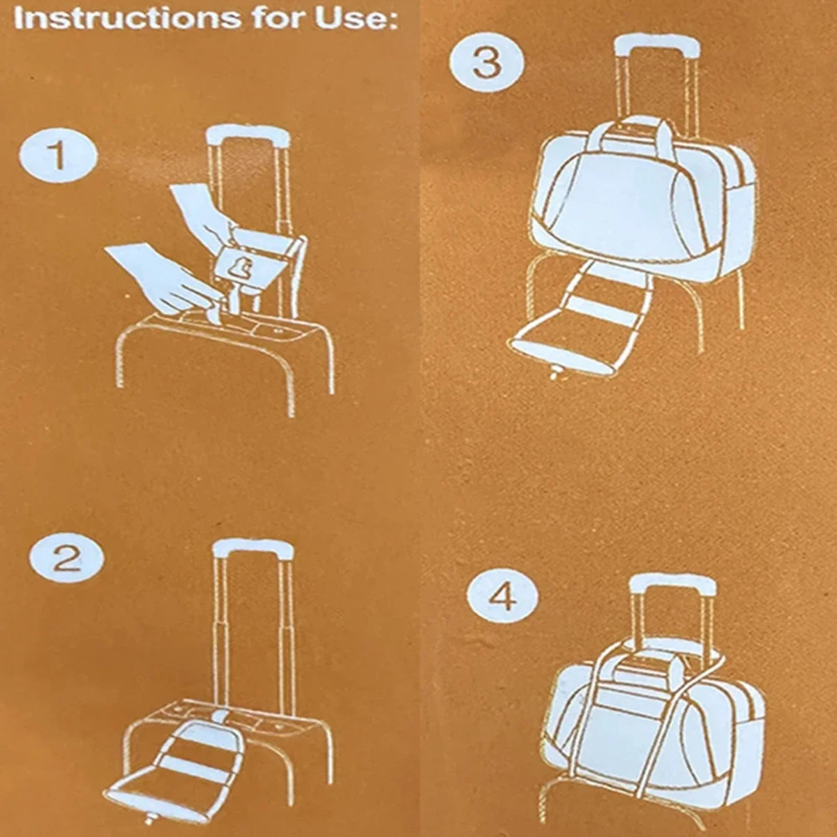 Adjustable Luggage Bungee Strap with Cam Buckle