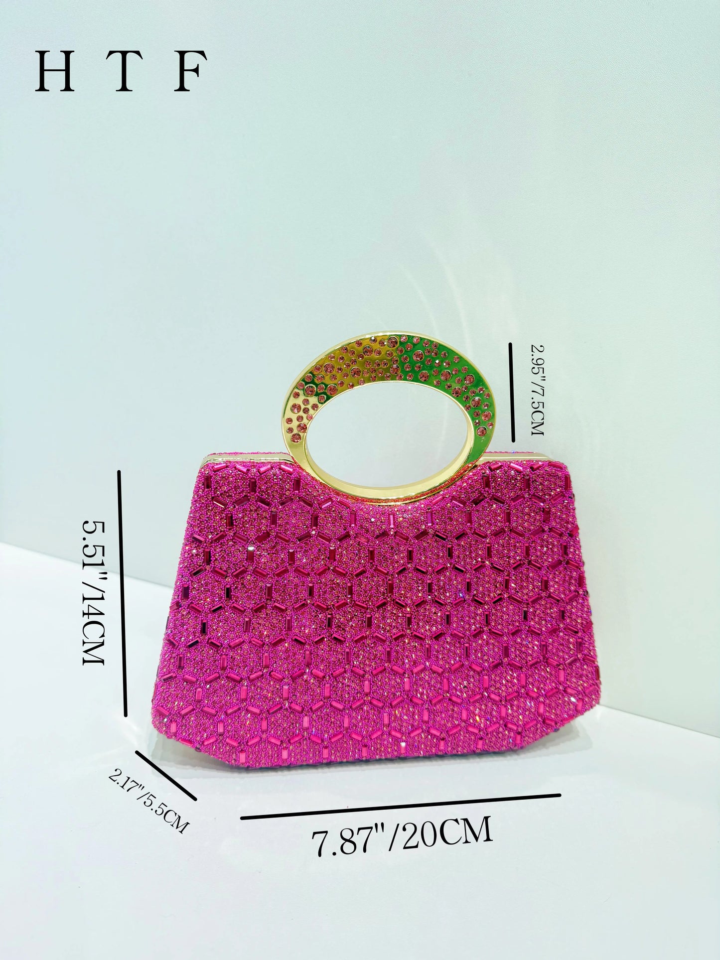 Women's Sparkling Crystal Rhinestones Evening Bag