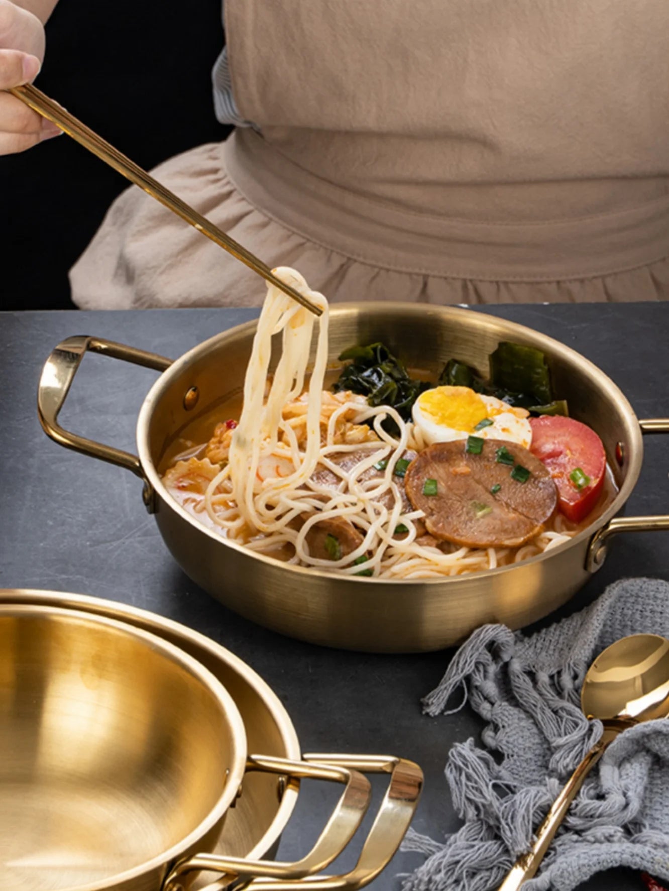 Stainless Steel Paella & Cooking Pan