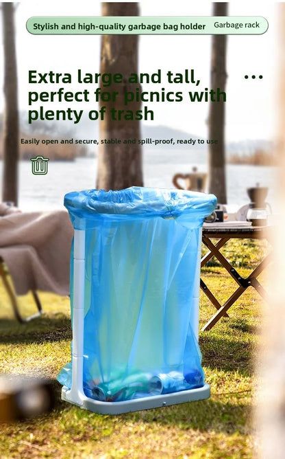 Portable Folding Trash Bag Stand