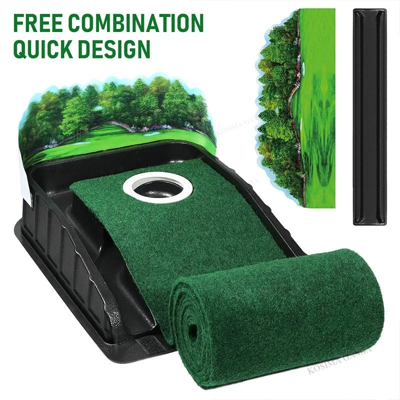 Portable Golf Putting Training Mat