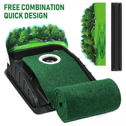 Portable Golf Putting Training Mat