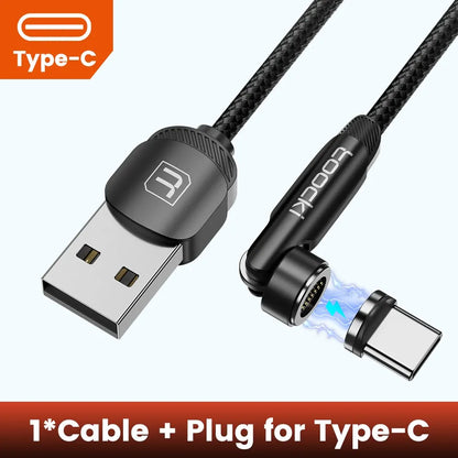 540° Rotating Magnetic USB Charging Cable