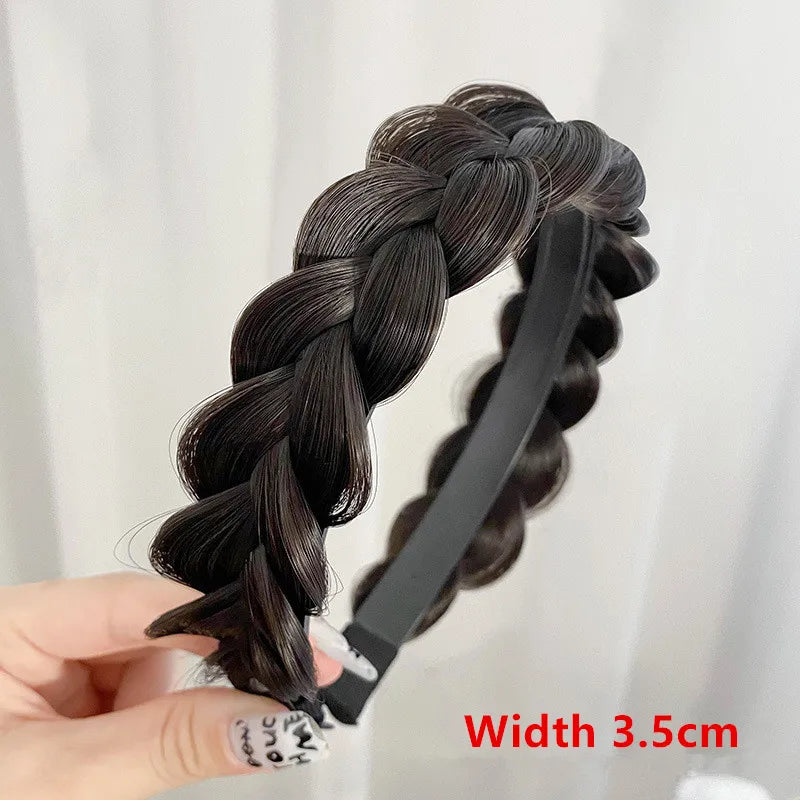 Synthetic Braided Hair Band for Women