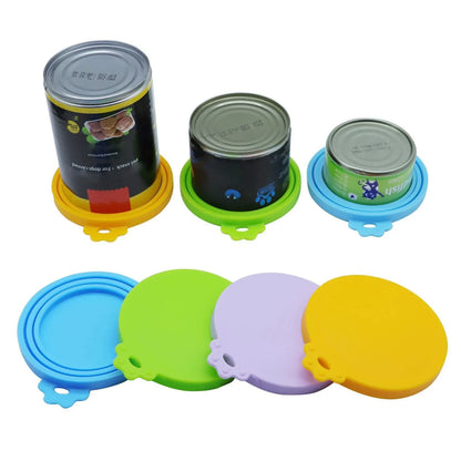 Food-Grade Silicone Pet Food Can Lids