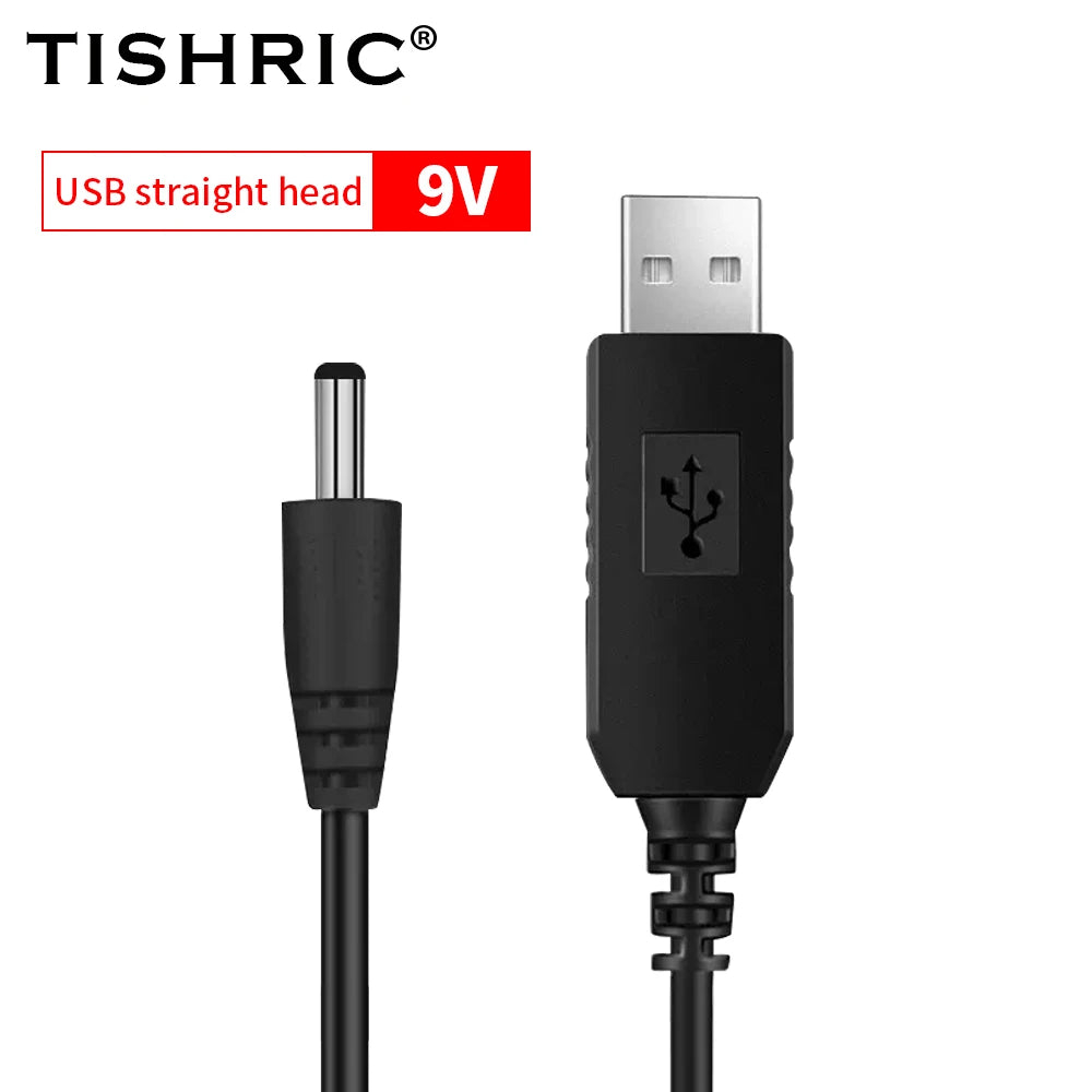 USB 5V to 9V/12V DC Power Boost Cable