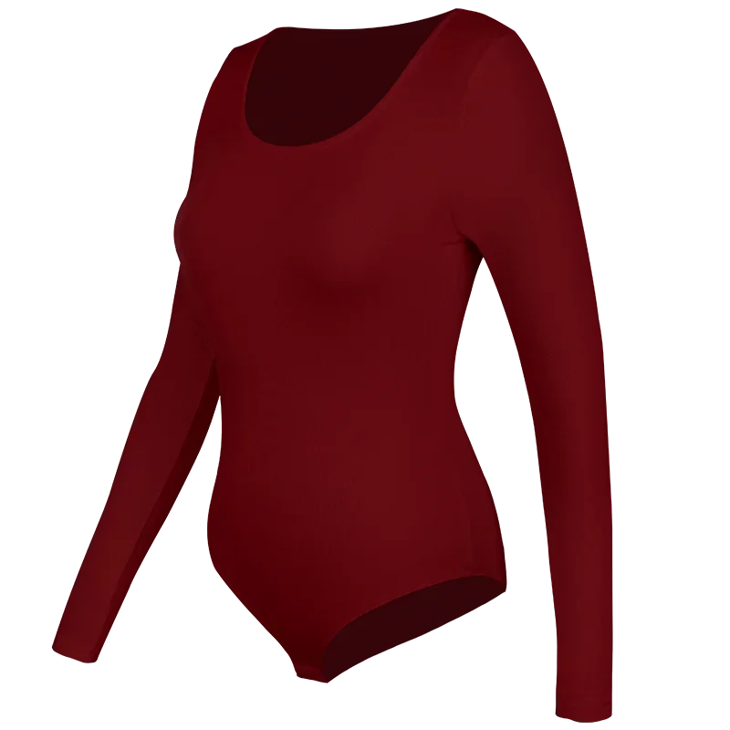 Long Sleeve Thermal Underwear Bodysuit
