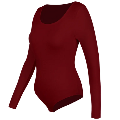 Long Sleeve Thermal Underwear Bodysuit
