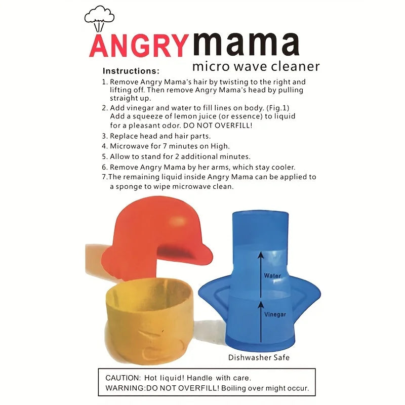 Angry Mama Microwave Cleaner