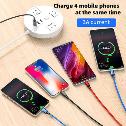 4-in-1 Fast Charging Multi Charger Cable
