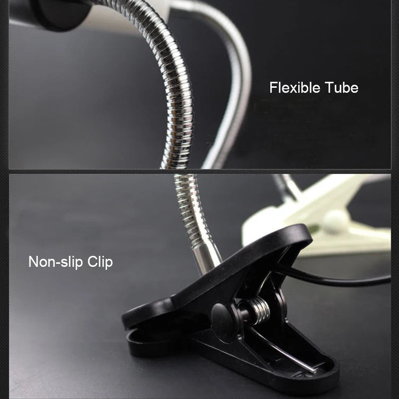 Reptile Heat Lamp with Clip Holder