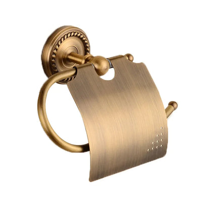 Solid Brass Bathroom Accessories Set