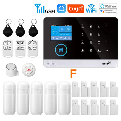WiFi & GSM Security Alarm Kit