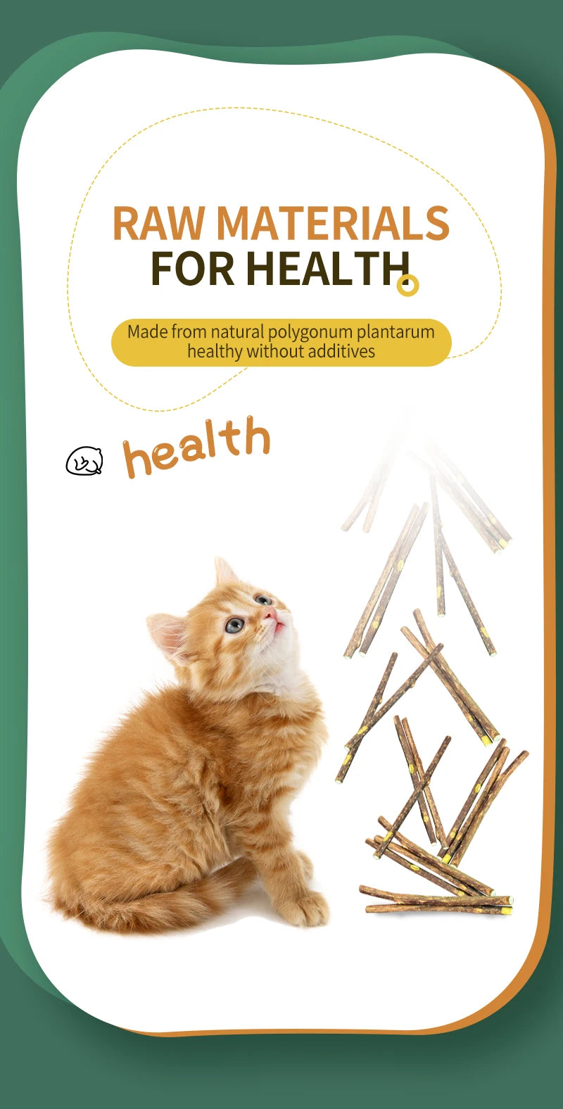 Natural Silvervine Cat Chew Sticks