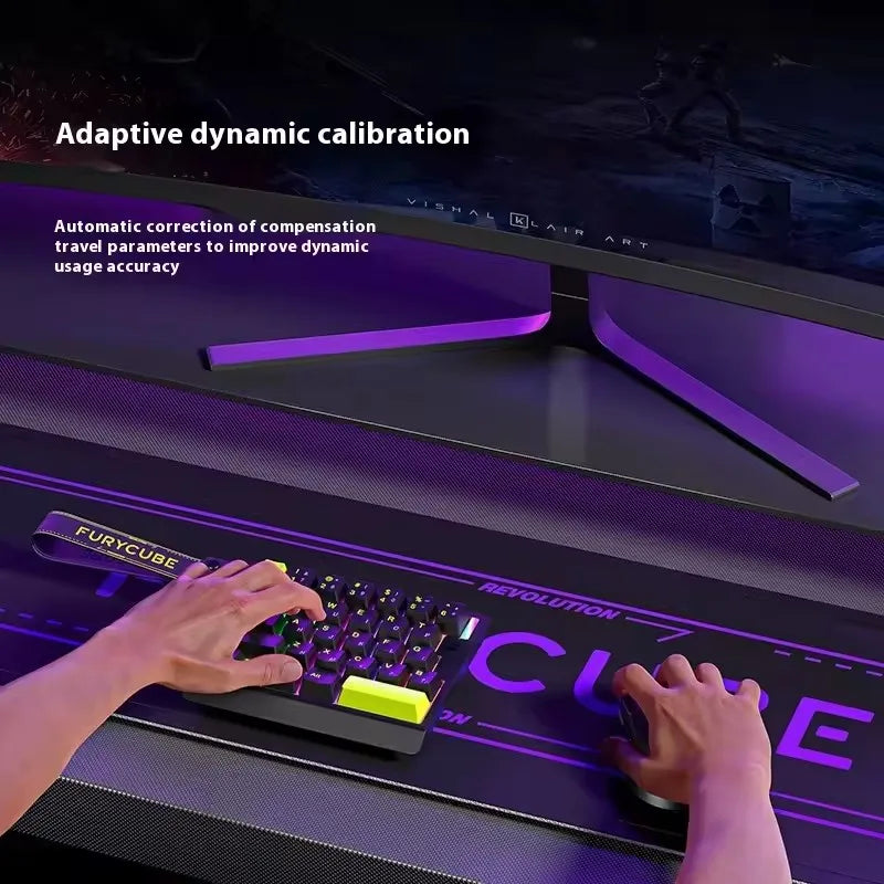 Magnetic Switch Single-Handed Mechanical Gaming Keyboard